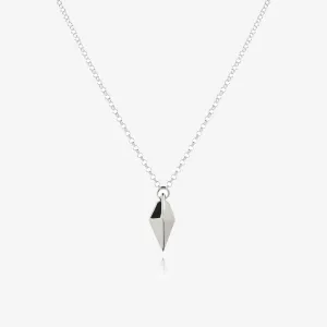 Tiny Kite Necklace Silver
