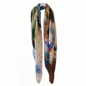 Tropical Parrots | Crinkle Silk