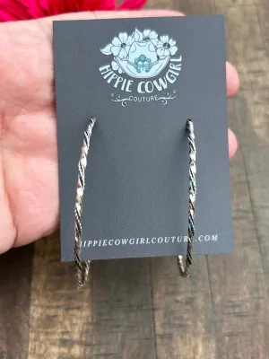 Twist Wire Hoops