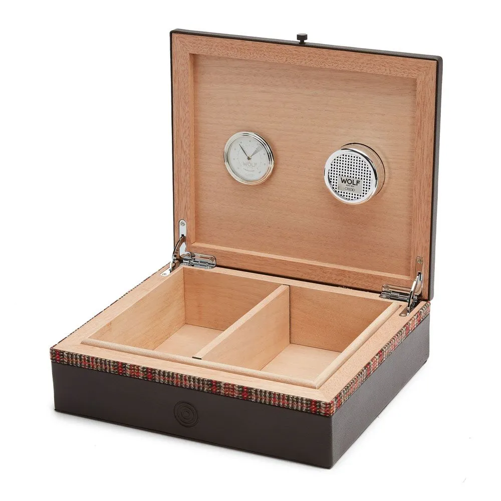 Wolf 1834 WM Brown Humidor in Brown